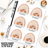 Fall Quote Sheet 7